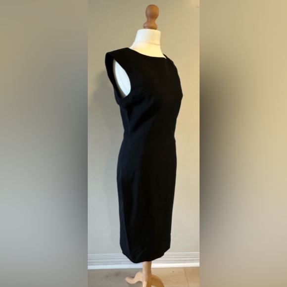 NWT Jigsaw Paris Sleeveless Dress size US 6, black - Picture 7 of 16